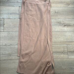 Promesa Pink Pencil Midi Skirt Resort Wear